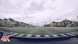 🇨🇦 [4K] Greater Toronto Driving Timelapse - Kleinburg to Markham