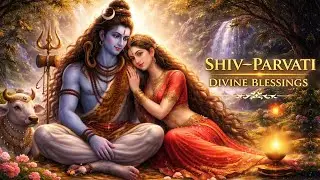 Shiv&ndash;Parvati Divine Blessings 🌸 | Peace, Love & Positive Energy Mantra