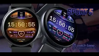 🔝 TOP watch face: SPORT 5 by Watch Base