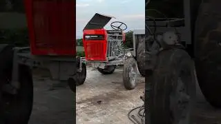 Unstoppable Tractor in Action 🚜 | Mud Challenge 2025 Mud#tractor#tractorvideo#machine#kobotor