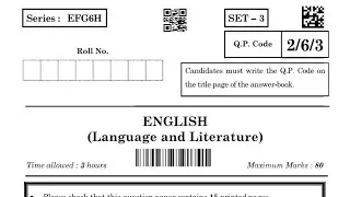 Check Difficulty Level - Class 10 English Board Paper 2026 | Sample Paper Class 10 English 2025-26
