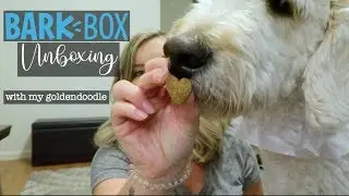 APRIL 2019 BARKBOX UNBOXING | With My Goldendoodle Sherman