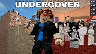 UNDERCOVER NOOB DESTROYS A FAMILY OF TEAMERS IN MM2