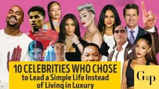 CELEBRITIES WITH SIMPLE LIFE
