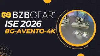 ISE 2026 BZBGEAR Booth Taking a Look at the BG-AVENTO-4K