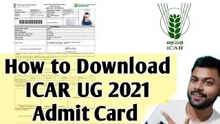 ICAR Admit Card 2021 | Direct link to Download | Official | Krishi Kranti