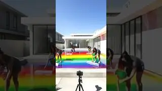 Rainbow Stone Epoxy Floor Transformation | Clean & Satisfying Result