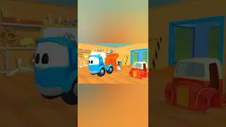 Leo the Truck: Build An Ambulance 🚑 Doctor Car Game 🏥 #Shorts #LeoTheTruck