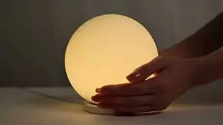 MIPOW PLAYBULB Sphere RGB Ball light hand-blown glass, App control, tab colors, wireless charging