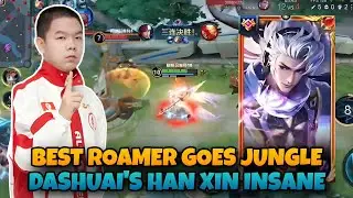 AG DASHUAI GOES FULL AGGRESSION 😱 HAN XIN DOMINATES WITH CLEAN JUNGLE ROTATIONS | HONOR OF KINGS