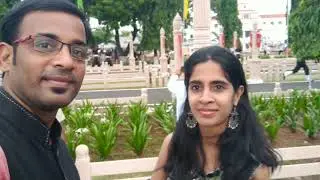 Chennai Anchors Nandhini & Thamizh at Passing out Parade, Officers Training Academy, St.Thomas Mount