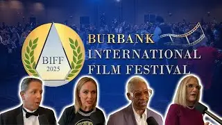 Gala de clausura del Festival Internacional de Cine de Burbank 2025, alfombra roja, entrevistas