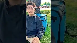 Interview With Delivery Worker In Romania 🇷🇴🚚 #deliveryboy #subscribe #shorts #romania