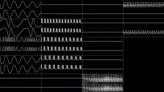 naruto - MoonDriver for OPL3 Demo 001 (Oscilloscope View)