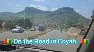 🇬🇳 Taking a Ride Thru Coyah Conakry Guinea Vlog 🇬🇳