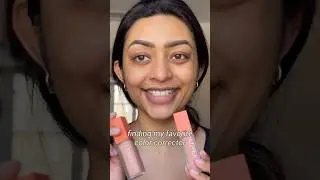 FINDING MY FAVORITE COLOR CORRECTOR 🧡 @Hudabeauty #desi #browngirl #makeuptutorial #grwm
