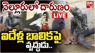 నెల్లూరులో ఐదేళ్ల బాలిక&zwnj;పై LIVE: Guduru Girl Incident | Nellore | AP Latest News | BIG TV