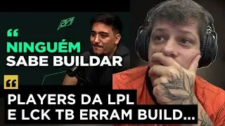 Players da LCK e LPL tamb&eacute;m erram na build...