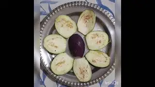 Boti blade brinjal cutting | Boti blade eggplant cutting 🔪 🍆 #shorts #shortvideo