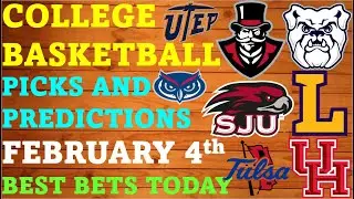 College Basketball Picks and Predictions February 4th Best Bets Today