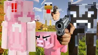 The mod that makes all the mobs in Minecraft angry.