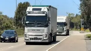 Coned, Mainfreight, Swift, Jets, Roadmaster, Days, Wymap, Gibson. Pt Botany #truckspotting 
