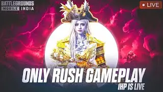 ONLY RUSH GAMEPLAY 🔥|| BGMI LIVE 🔴 || #bgmi #onlyrush #1hpislive