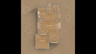 Photoshop-Mimari Plan Boyama