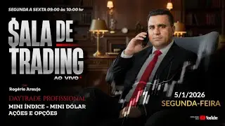 🔴 AO VIVO &ndash; Day Trade Mini &Iacute;ndice + Mini D&oacute;lar HOJE &ndash; Setup & Execu&ccedil;&atilde;o Real 💰- 5/1/2026