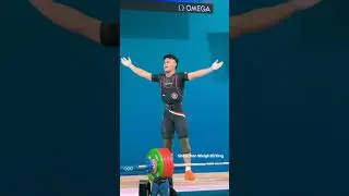 Moment Rizki Juniansyah Gold Medal (M 73Kg) Weightlifting Olympic Paris 2024.