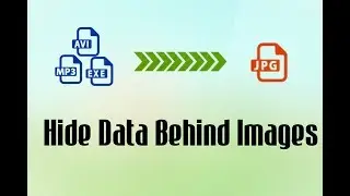 How To Hide Data Behind Images .Easy And Simple Trick