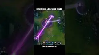Have you seen new Vel&rsquo;koz & Malzahar combo? #leagueoflegends #leaguematches #leagueoflegendsclips