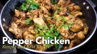 Pepper Chicken Recipe| 1/2kg chicken | Best and Simple recipe 