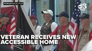 Retired Marine receives new accessible home from 'Homes for Our Troops' in Pensacola