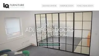 Steel Look Bifolds @ IQ Furniture Showroom