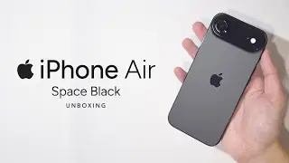 iPhone Air &ndash; Space Black | Unboxing