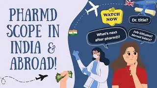 PharmD Students MUST Watch This! | Future, Scope & Reality!