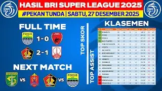 Hasil Liga 1 Hari Ini - Persib vs PSM - Klasemen BRI Super League 2025 Terbaru