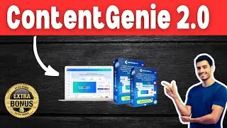 ContentGenie 2.0 Review With Full OTO Details Grab My Special BONUSES 🔥🔥