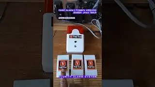 Panic alarm 3 tombol wireless JEMBER