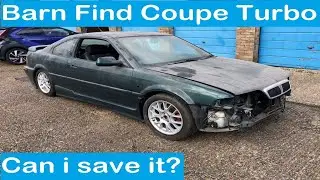 Rover Coupe Turbo…. НАХОДКА В САРАЕ… турбо-кот