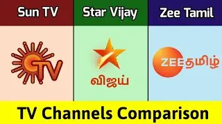Sun TV vs Star Vijay vs Zee tamil | TV Channel Comparison | Part 2 | Sun TV |Star Vijay|Mobile Craft