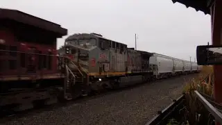 Train in Rockland+KCSM4542 in Roseville 2025