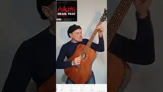 🎸Smack That by Akon feat. Eminem &ndash; Guitar Tutorial with tabs🎸