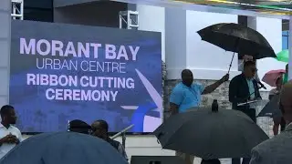 Morant Bay Urban Center Ribbon Cutting Ceremony St thomas Jamaica