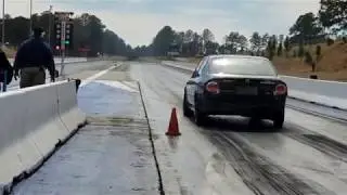 NISformance Race car Nissan Maxima world record all motor pass 11.35 1/4 mile 3-17-2019