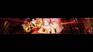 [PS Touch] SoL Rising [Custom Anime YouTube Banner] - BoatDesigns