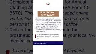 VA Clothing Allowance Application Process - Deadline Incoming! #Veteranbenefits #VAClothingAllowance