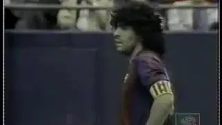 Maradona (Barcelona) - 03/06/1984 - Fluminense-BRA 2(4)x(5)2 Barcelona - (1 gol)