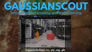 Gaussian Splat Viewer for Filmmakers